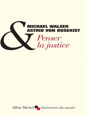 cover image of Penser la justice